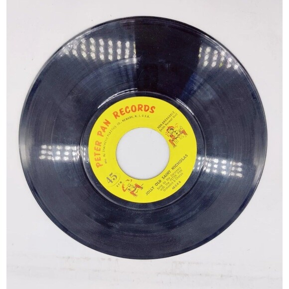Vintage 1966 Santa Claus Is Coming To Town Jolly Saint Nicholas Caroleers Record - Picture 7 of 11
